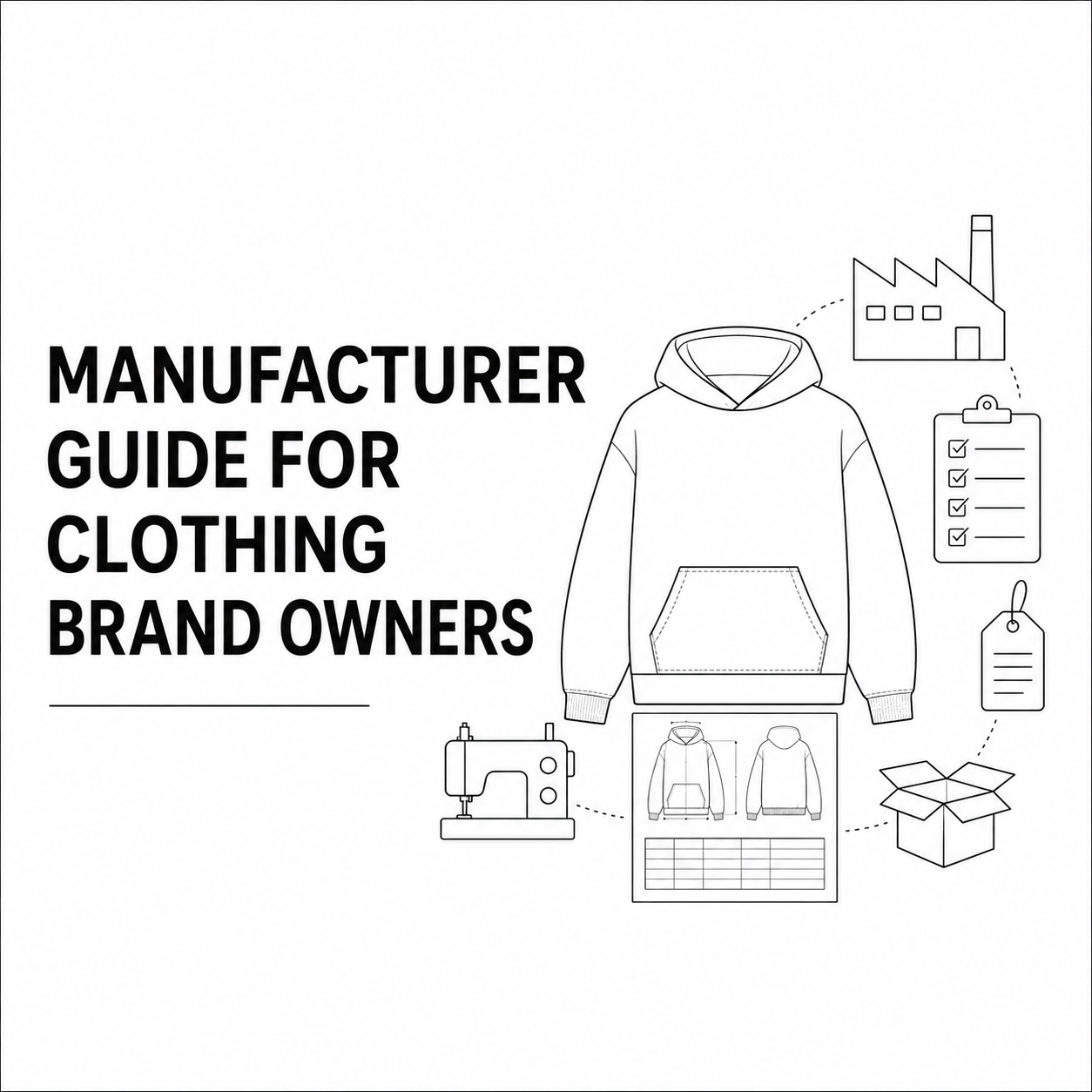 MANUFACTURER GUIDE FOR CLOTHING BRAND OWNERS
