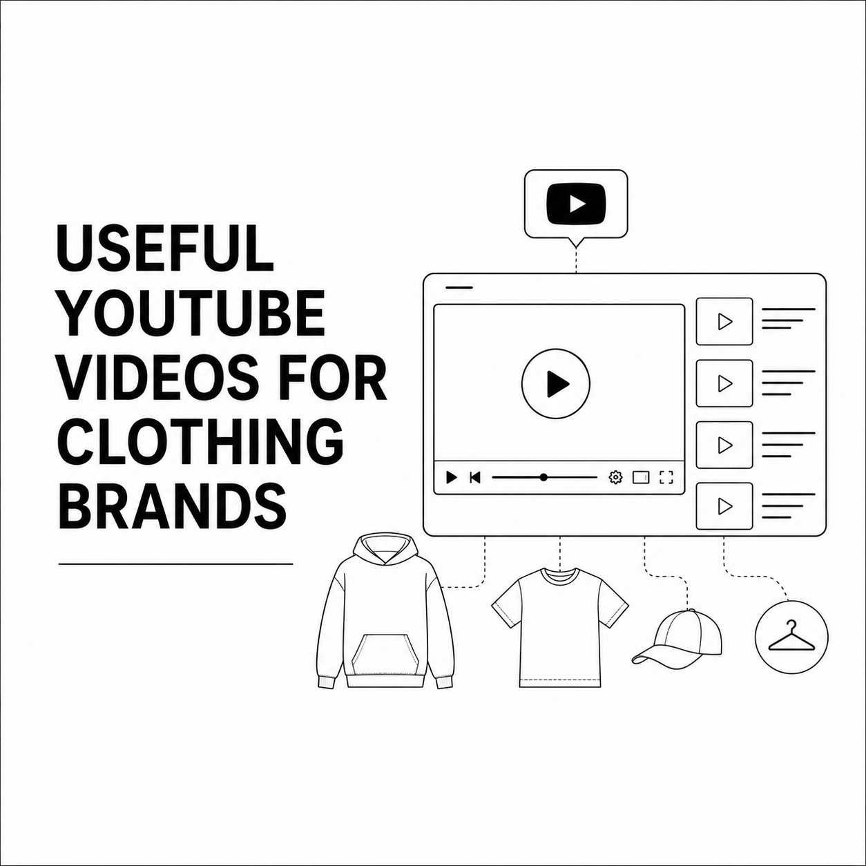 USEFUL YOUTUBE VIDEOS FOR CLOTHING BRANDS